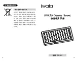 Предварительный просмотр 8 страницы Iwata Genius Sweet Quick Start Manual