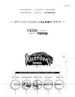 Iwata Kustom Eclipse CS Manual & Parts Manual preview