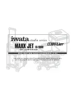 Iwata MAXX JET IS-1000 Manual preview