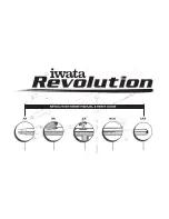 Iwata Revolution HP-AR Manual & Parts Manual предпросмотр