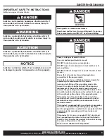 Preview for 3 page of Iwata WORKSHOP IWC28S Operating Instructions & Parts Manual