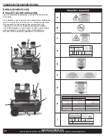 Preview for 22 page of Iwata WORKSHOP IWC28S Operating Instructions & Parts Manual