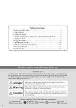 Предварительный просмотр 2 страницы Iwatani Fore Winds FW-FS01 Instruction Manual