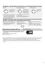 Предварительный просмотр 5 страницы Iwatani FORE WINDS FW-RS01 Instruction Manual