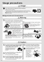 Предварительный просмотр 6 страницы Iwatani FORE WINDS FW-RS01 Instruction Manual