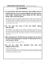 Preview for 4 page of Iwatsu CS-3000 Series Instruction Manual