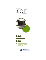 Предварительный просмотр 1 страницы Iwatsu ICON IX-5810Series Quick Reference Manual