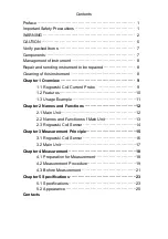 Предварительный просмотр 3 страницы Iwatsu Rogowski Coil Current Probe Instruction Manual