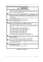 Предварительный просмотр 7 страницы Iwatsu Rogowski Coil Current Probe Instruction Manual