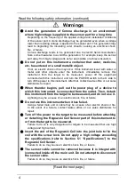 Preview for 8 page of Iwatsu SS-293L Instruction Manual