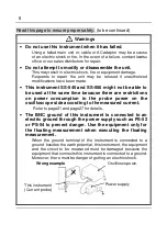 Предварительный просмотр 10 страницы Iwatsu SS-500 Instruction Manual