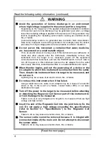 Preview for 8 page of Iwatsu SS-663 Instruction Manual