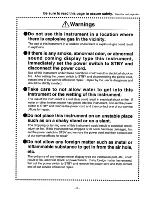 Preview for 3 page of Iwatsu SS-7810/06 Operation Manual