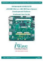 iWave i.MX 8M Mini Hardware User'S Manual предпросмотр