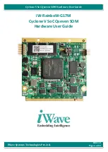 Preview for 1 page of iWave iW-RainboW-G17M Hardware User'S Manual