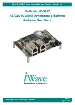 iWave iW-RainboW-G22D Hardware User'S Manual preview