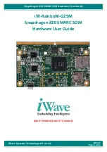 iWave iW-RainboW-G25M Hardware User'S Manual preview