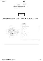 Preview for 7 page of IWC Schaffhausen 3777 Instruction Manual