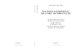 Предварительный просмотр 1 страницы iwc IW3566 Operating Instructions Manual