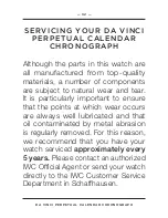 Preview for 32 page of iwc IW3921 Operating Instructions Manual