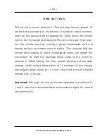 Preview for 10 page of iwc MARK XVIII Operating Instructions Manual