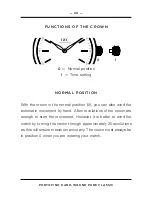 Preview for 20 page of iwc Portofino Operating Instructions Manual