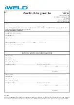 Preview for 27 page of iWeld 800CUT130PT User Manual