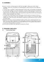 Preview for 21 page of iWeld 800CUT55PFC User Manual