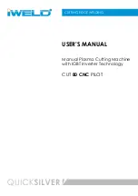 Предварительный просмотр 61 страницы iWeld 800CUT80PTCNC User Manual