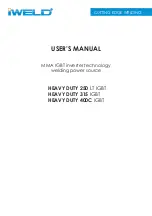 Preview for 31 page of iWeld 800G315IGBT User Manual