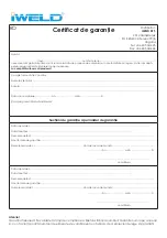 Preview for 42 page of iWeld 800MIG320DS User Manual