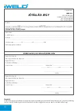 Preview for 32 page of iWeld 8HD160SPCEL User Manual