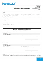 Preview for 27 page of iWeld ARC 160 MINI Manual