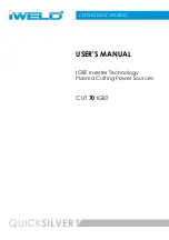 Предварительный просмотр 25 страницы iWeld CUT 70 IGBT User Manual