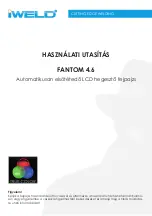 iWeld FANTOM 4.6 User Manual preview