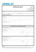 Preview for 42 page of iWeld FANTOM 4.6 User Manual