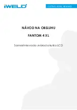 Preview for 17 page of iWeld FANTOM 4 XL User Manual