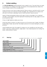 Preview for 19 page of iWeld FLIP-UP DIGITAL 5.2 User Manual