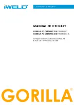 Предварительный просмотр 17 страницы iWeld GORILLA POCKETMIG 225 SYNERGIC User Manual