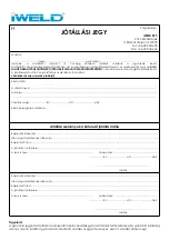 Предварительный просмотр 65 страницы iWeld GORILLA POCKETMIG 225 SYNERGIC User Manual