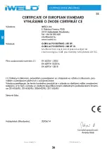 Preview for 78 page of iWeld GORILLA POCKETMIG 235 DP User Manual