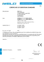 Preview for 156 page of iWeld GORILLA POCKETMIG 235 DP User Manual