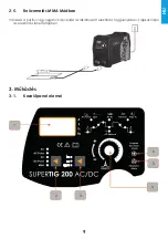 Предварительный просмотр 9 страницы iWeld GORILLA POWERTIG 200 AC/DC GORILLA POWERTIG 200 AC/DC User Manual