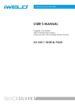 Предварительный просмотр 37 страницы iWeld HD 220 LT DIGITAL PULSE User Manual