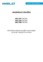 iWeld MIG 251 DIGITAL User Manual preview