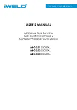 Предварительный просмотр 37 страницы iWeld MIG 251 DIGITAL User Manual