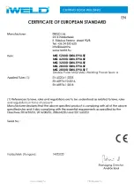 Preview for 126 page of iWeld MIG 2800 DOUBLE PULSE User Manual