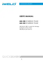 Preview for 39 page of iWeld MIG 500 DIGITAL User Manual