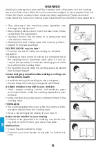 Preview for 18 page of iWeld MIG 520 COOLPULSE User Manual