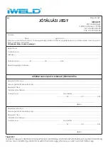 Preview for 30 page of iWeld MIG 520 COOLPULSE User Manual